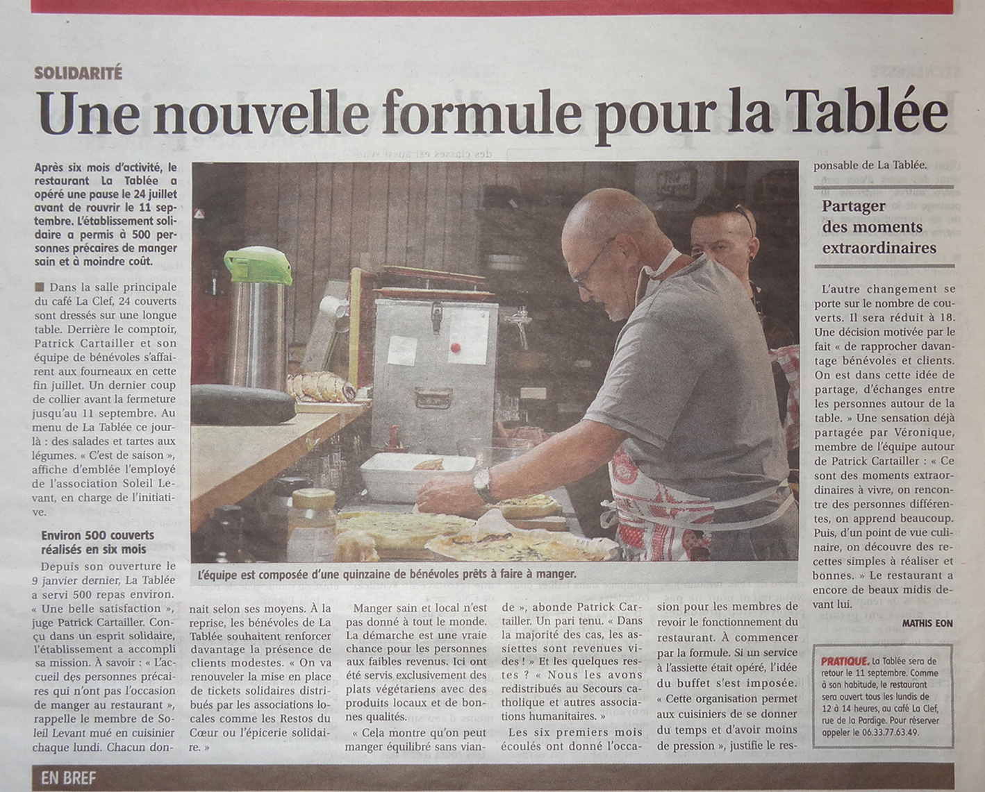 La Montagne La Tablée